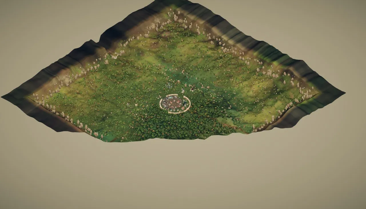 All of Kaupholt from above.