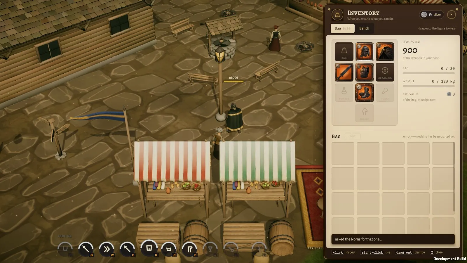 The inventory, in its parchment ledger.