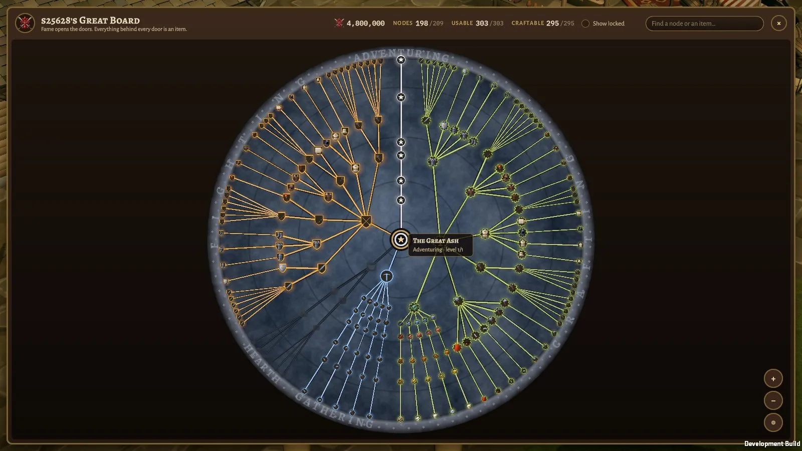 Yggdrasil: Shattered Realms screenshot: board
