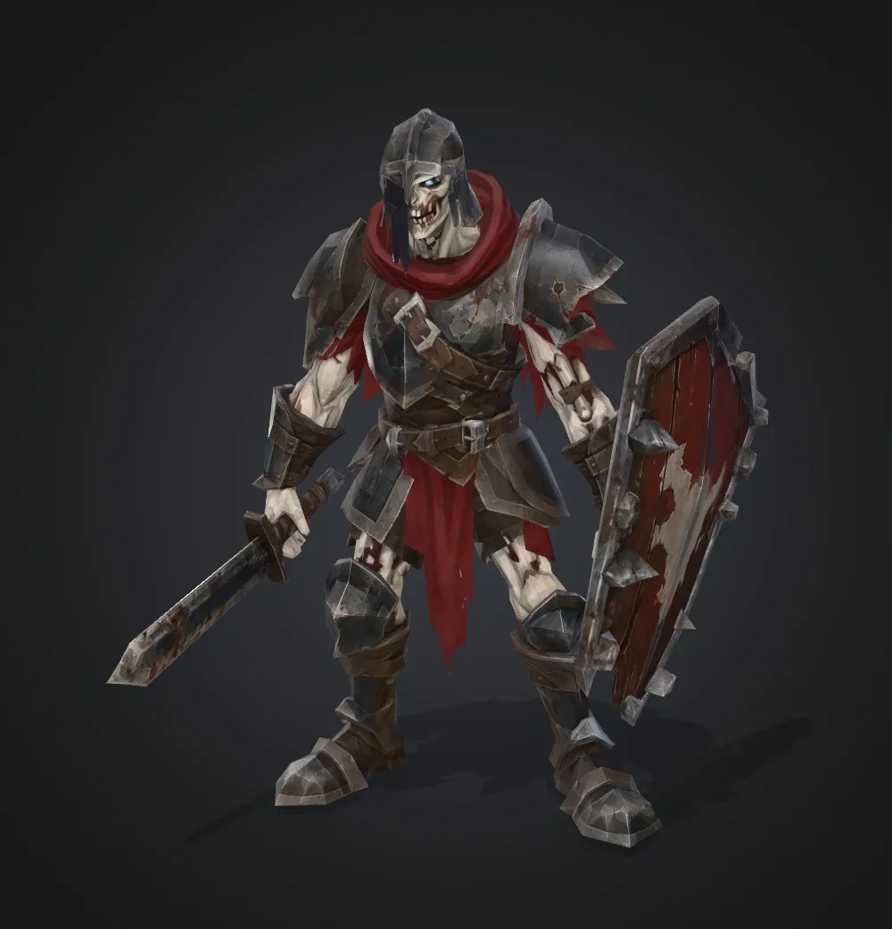 The Barrow Draugr, the dead who kept their mail